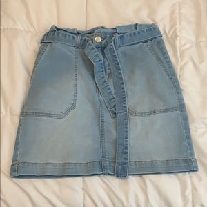 Denim skirt